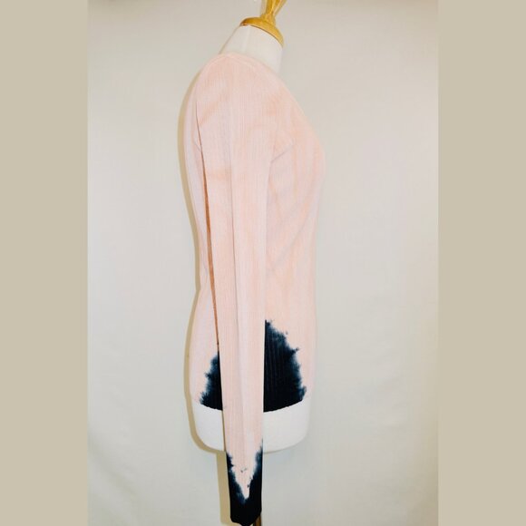 Proenza Schouler Pink Dip Tie Dye Long Sleeve Top - Size M - Picture 7 of 14